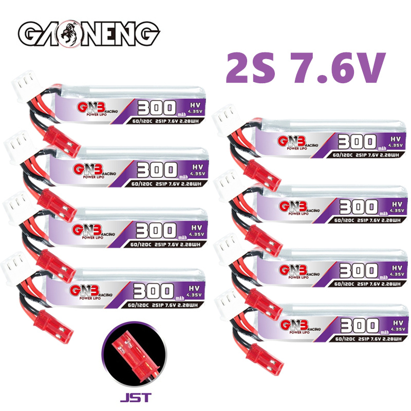 GAONENG GNB 2S 7.6V 300mAh 60C - огляд і ціна Fpv Drone Esc
